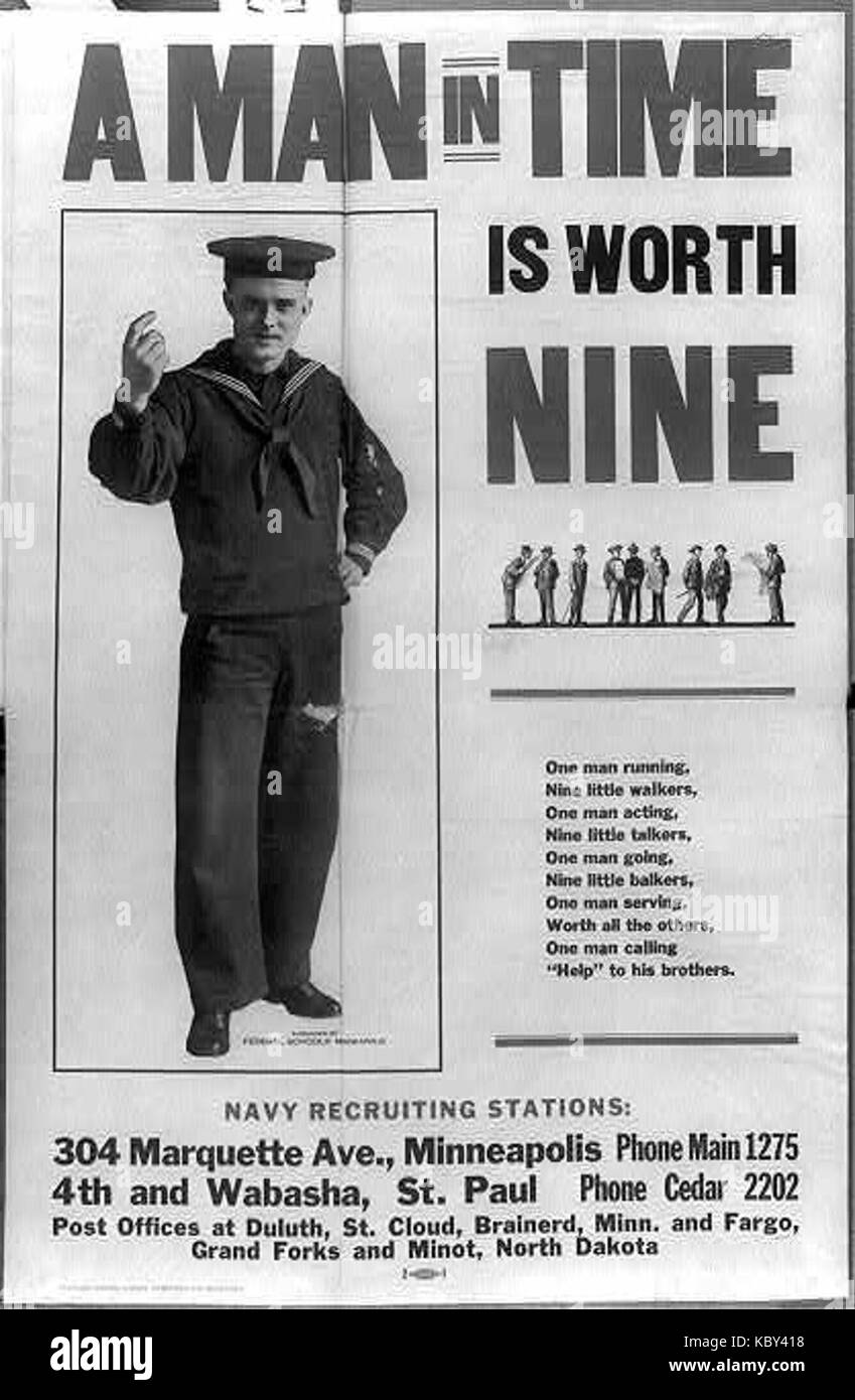 Un homme dans le temps vaut 9 RCAC2002695577 Banque D'Images