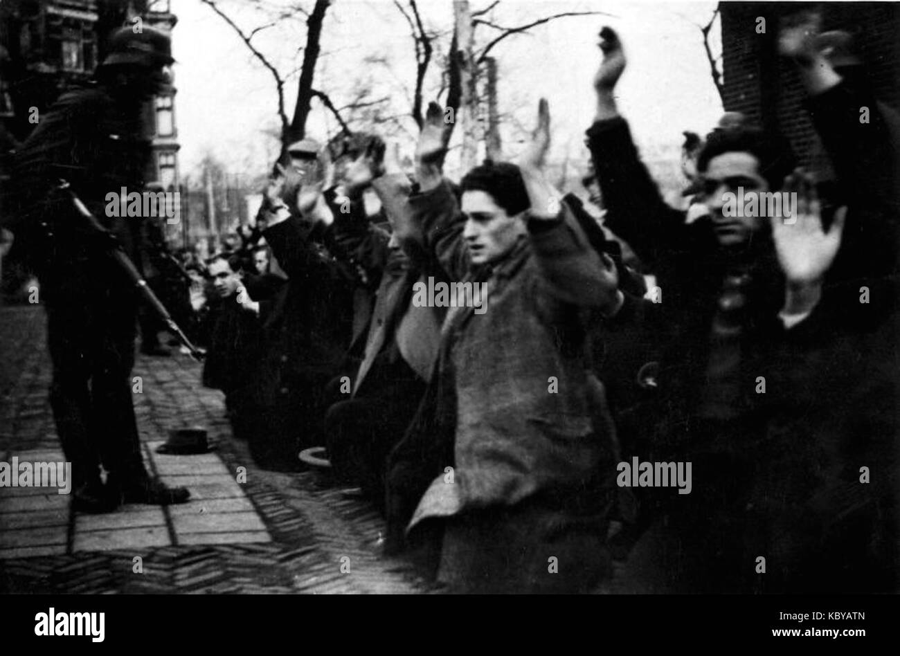 Razzia feb41 Amsterdam Banque D'Images