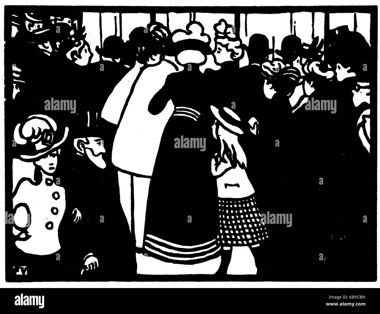 La vitrine de Lalique 1901 Banque D'Images