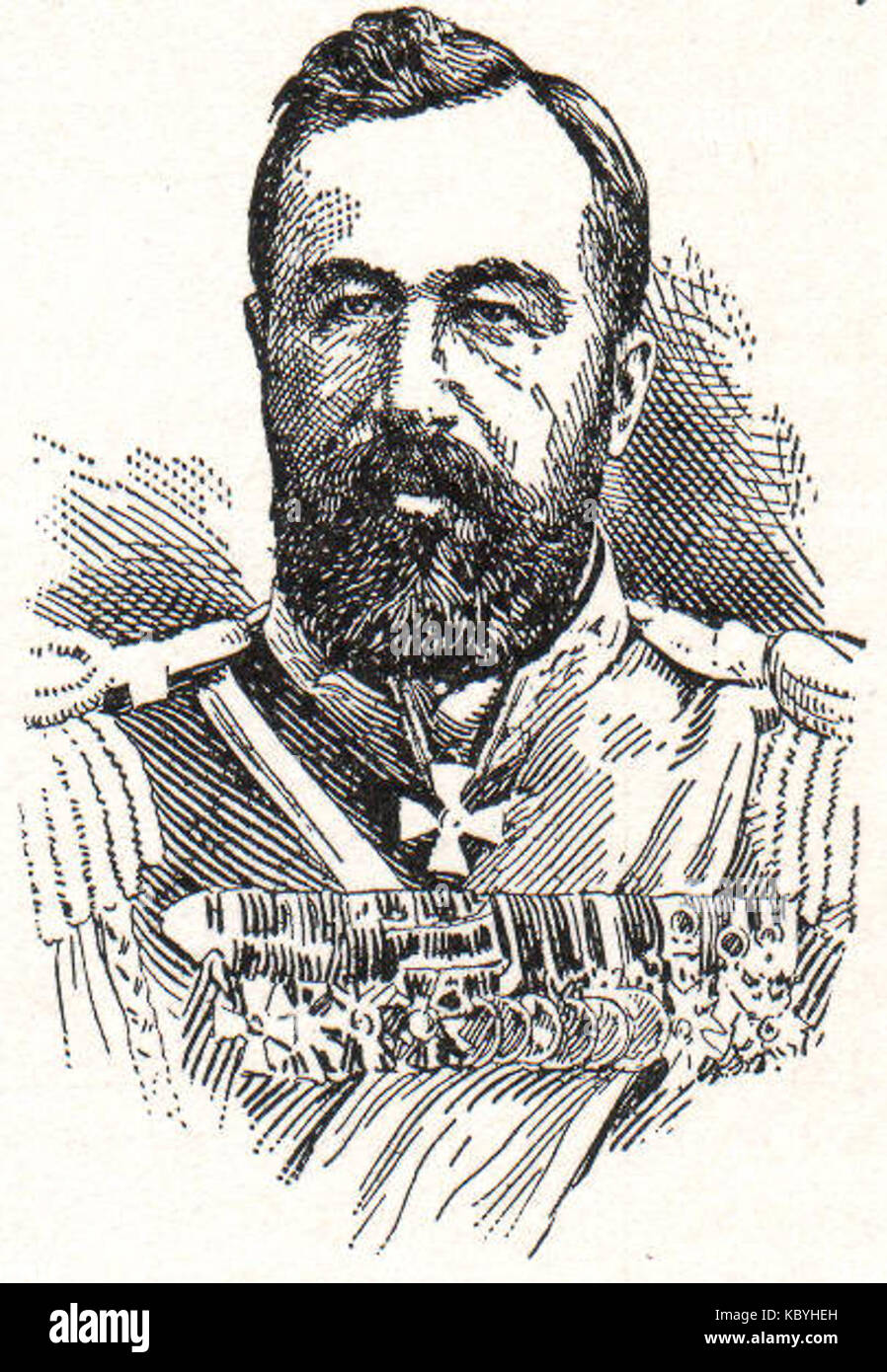 Alexei NSRW Kouropatkine N Banque D'Images