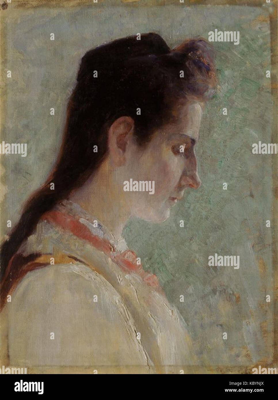 Ivana Kobilca Bosanska deklica Banque D'Images