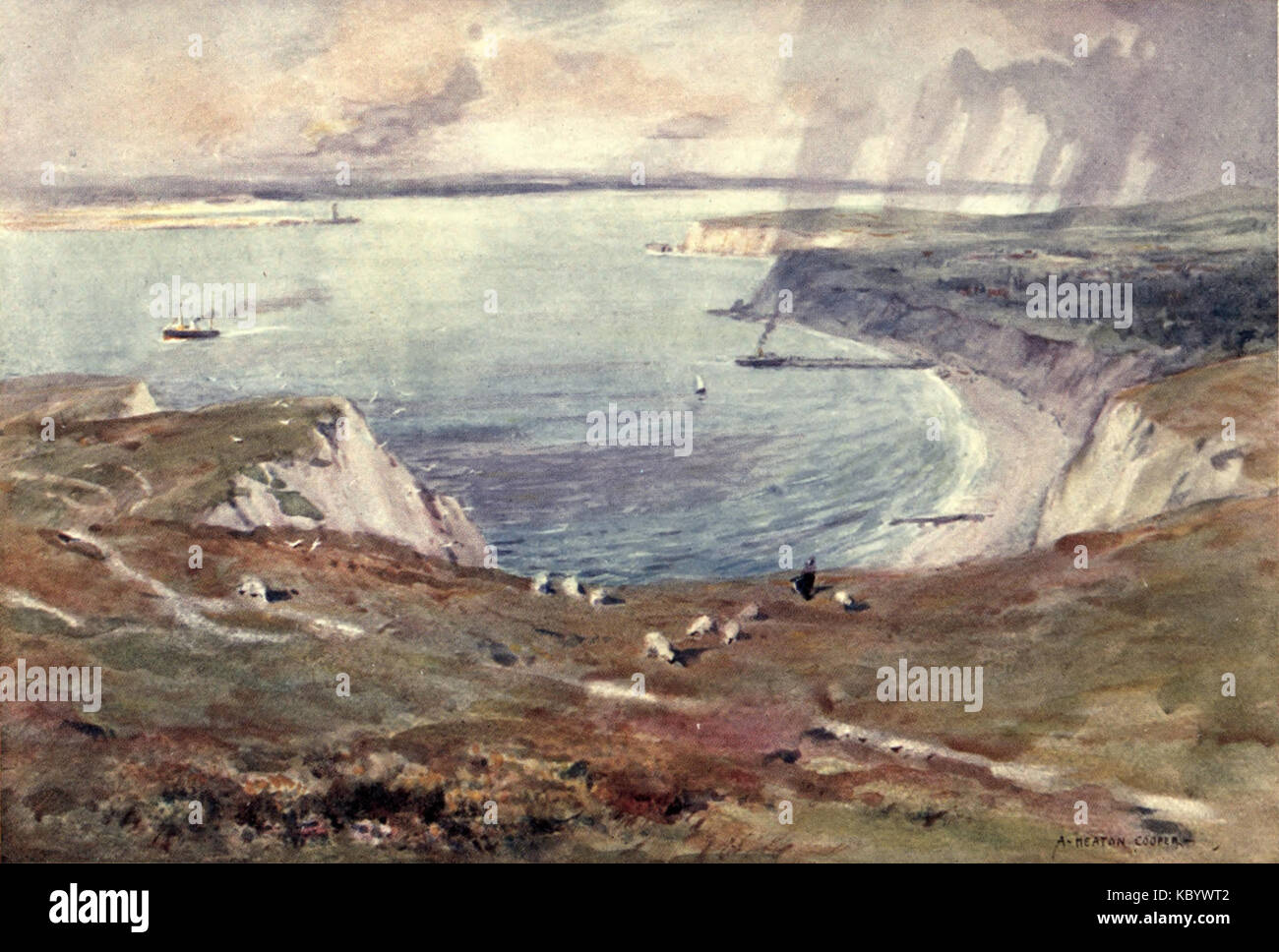 Carte de totland Banque de photographies et d’images à haute résolution