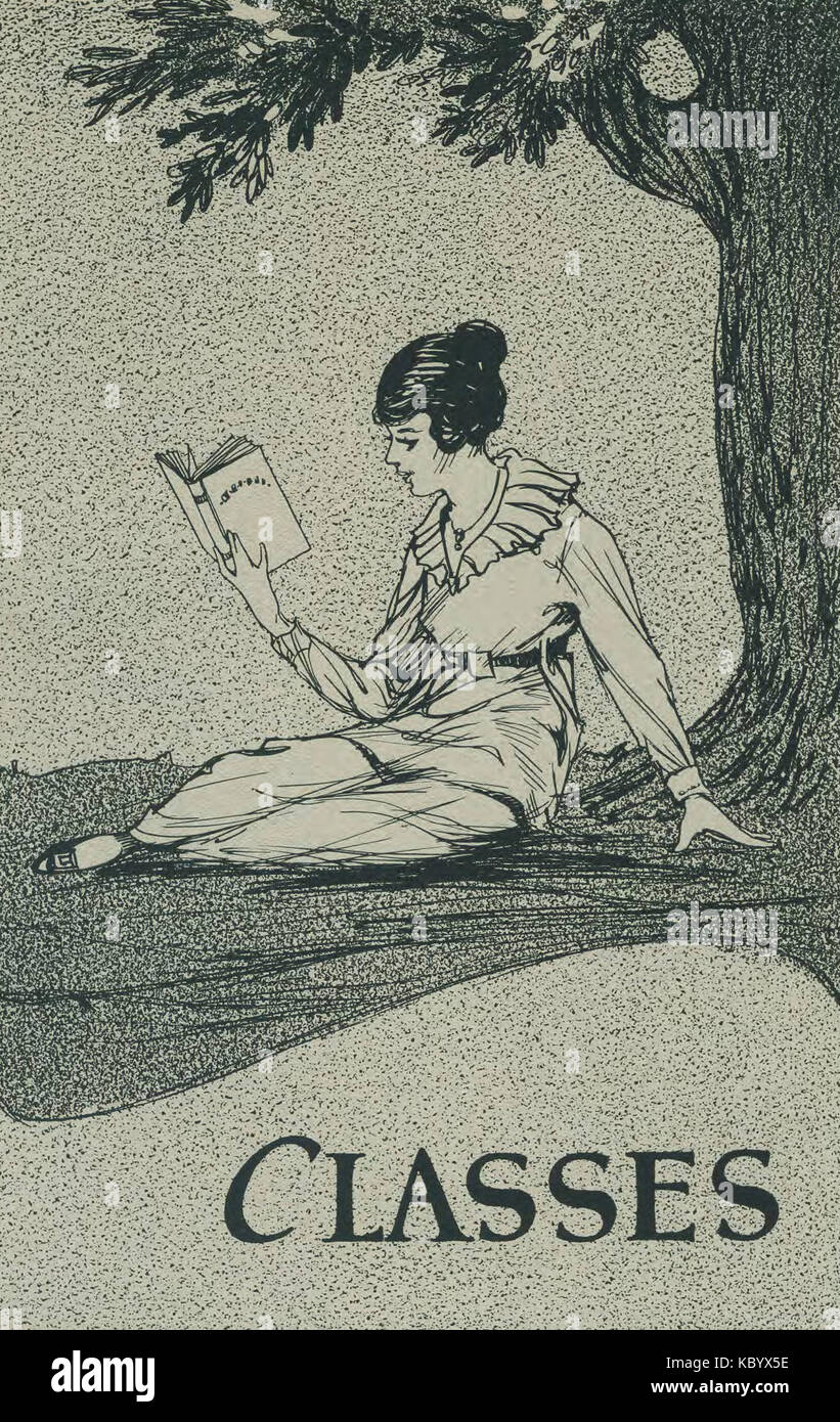 1920 Annuaire de criquets p. 047a (Classes) Banque D'Images