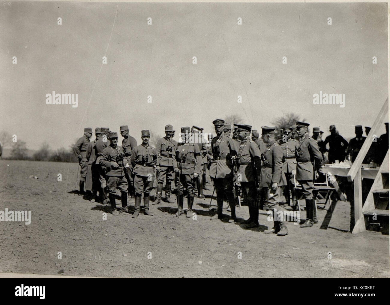 D Inspizierung.S.kais.Hoh.Prinz Oskar v.Preussen Narajow Kinowice BildID & (15530431) Banque D'Images