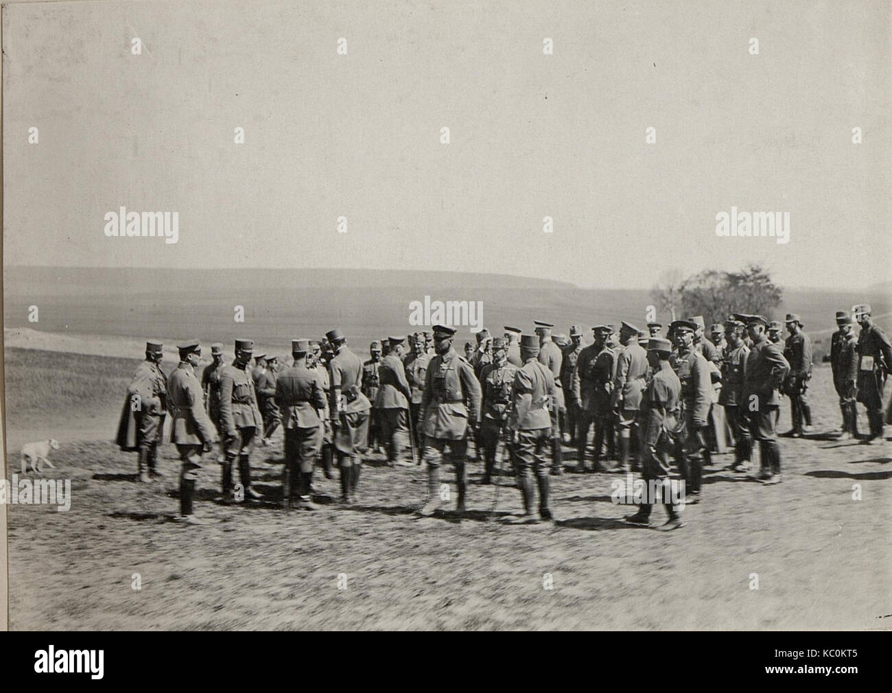 D Inspizierung.S.kais.Hoh.Prinz Oskar v.Preussen Narajow Hinowice BildID & (15530382) Banque D'Images