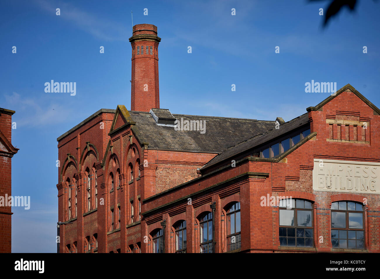 Centre d'affaires de l'Impératrice, Chester Road, Stretford, Manchester, anciennement Brasserie Empress Banque D'Images