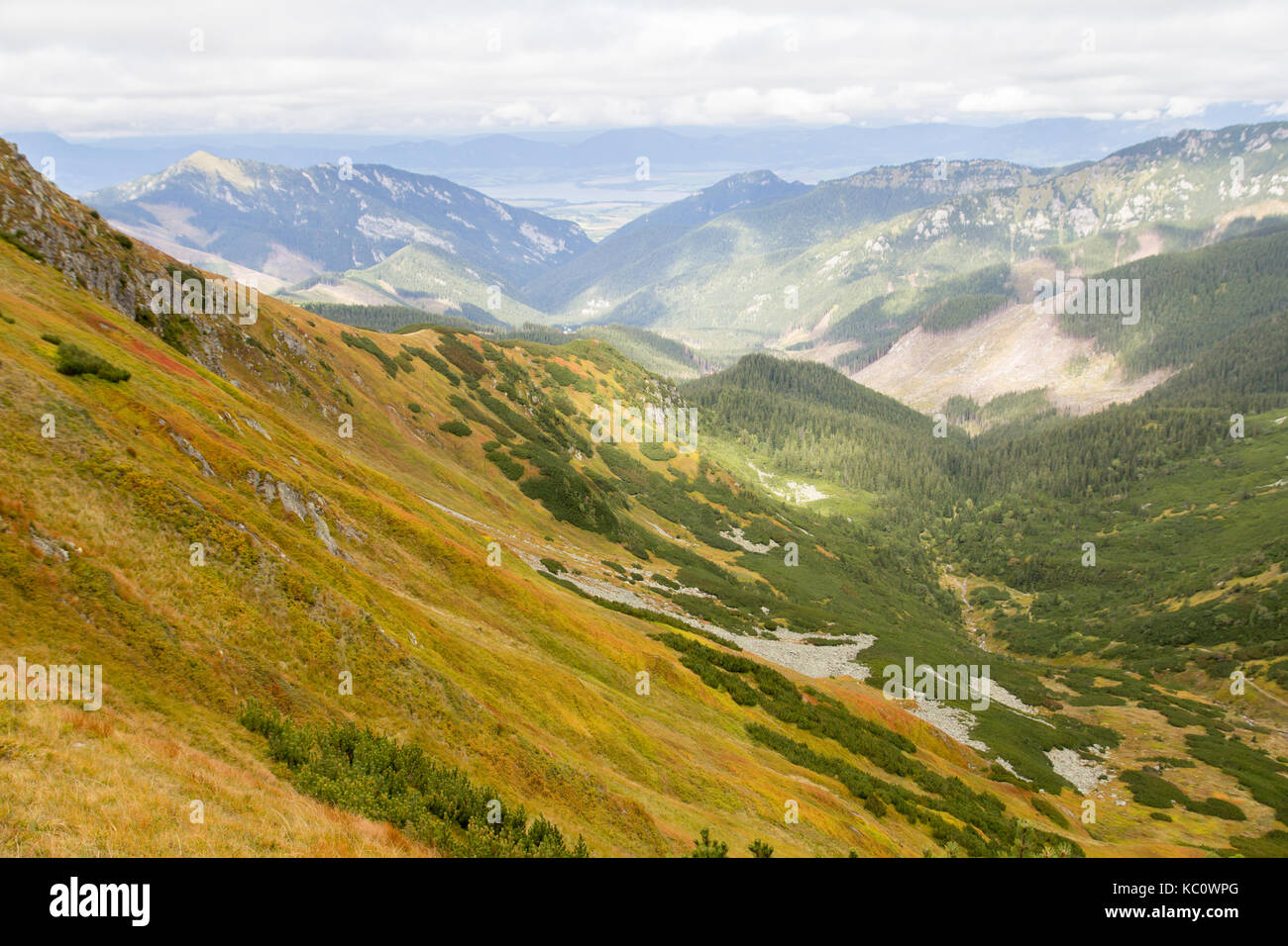 Les Basses Tatras Slovaquie Banque D'Images