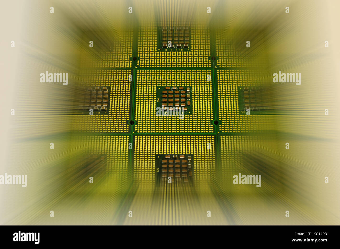 Les processeurs de l'ordinateur cpu. technologie pur l'arrière-plan. Banque D'Images