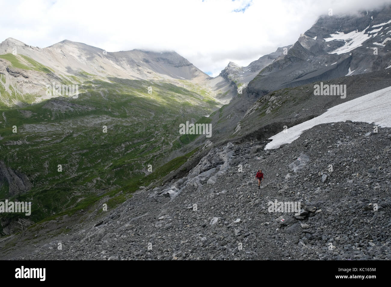 Glacier du mont ruan Banque de photographies et d'images à haute résolution  - Alamy