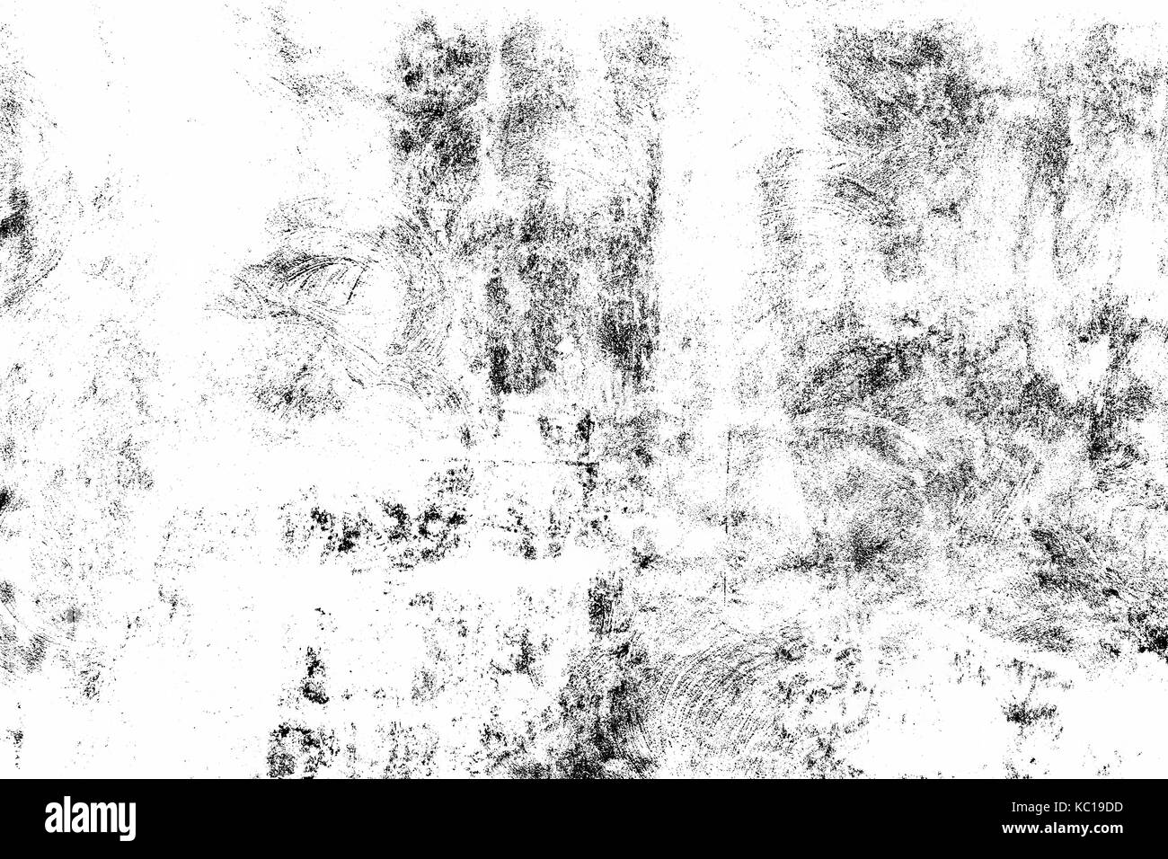 Noir et blanc grunge texture urbaine. lieu sur n'importe quel objet créer du noir Effet grunge texture grunge détresse. facile à utiliser. overlay grain détresse ov Banque D'Images