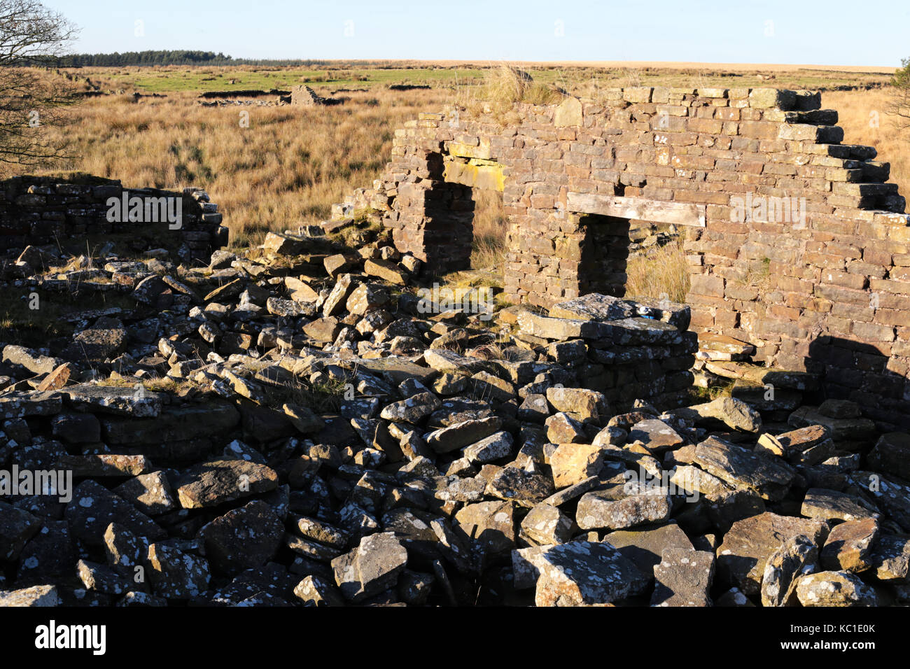 Les fermes, Anglezarke Hempshaw Moor, West Pennine Moors Banque D'Images