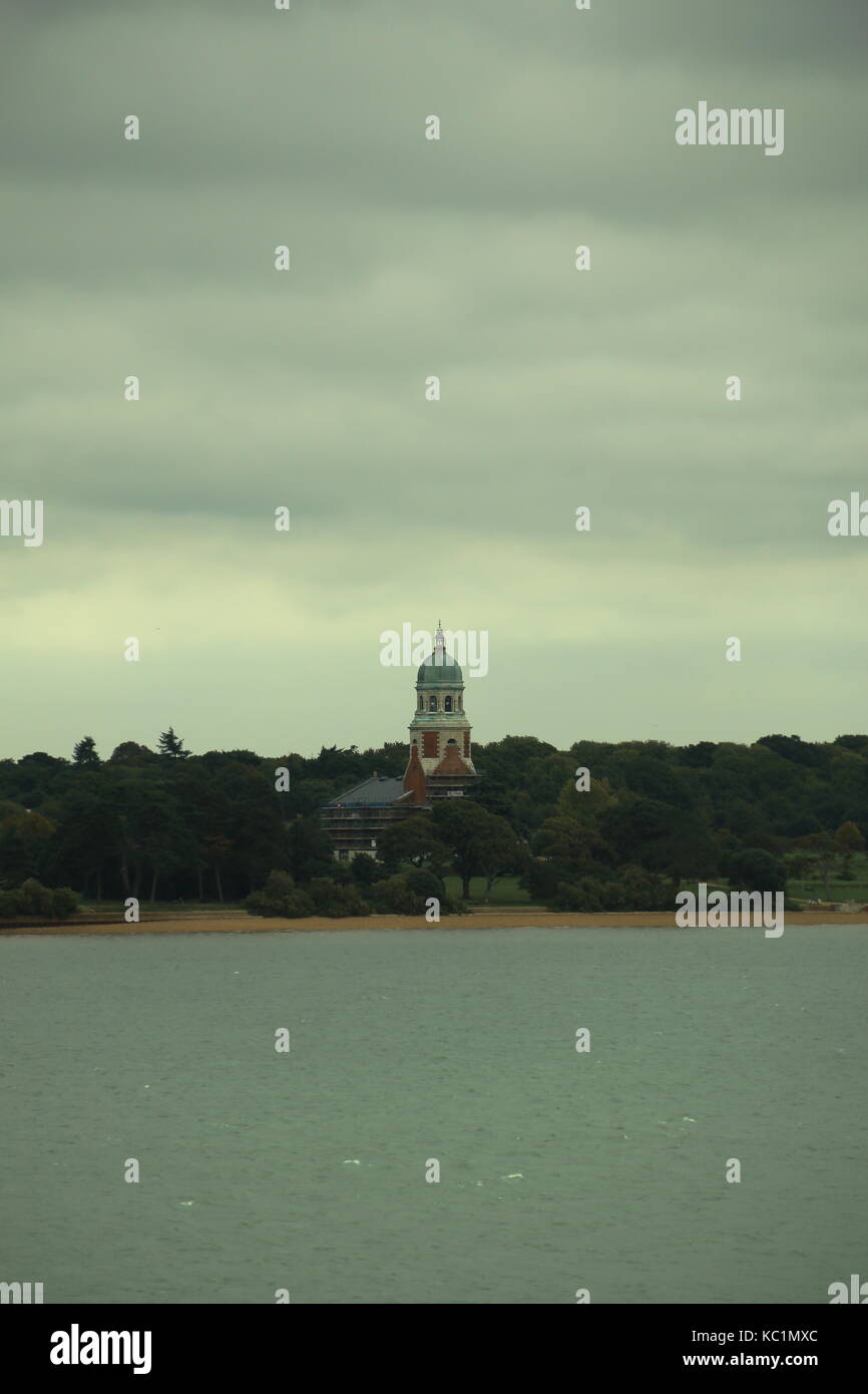 À côté de l'église de Southampton water,uk Banque D'Images