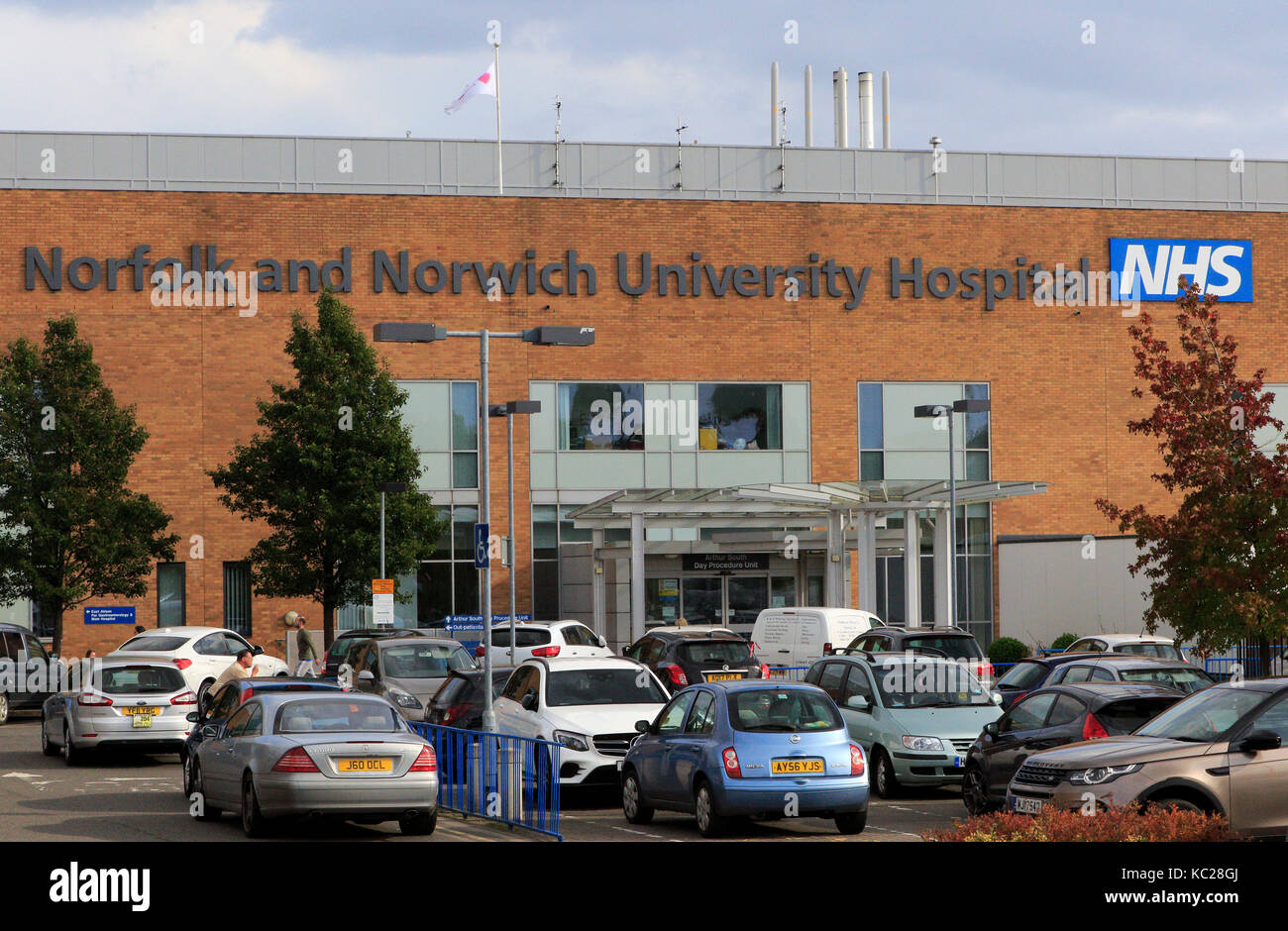 Norfolk et Norwich University Hospital, Norwich, Norfolk, England, UK Banque D'Images