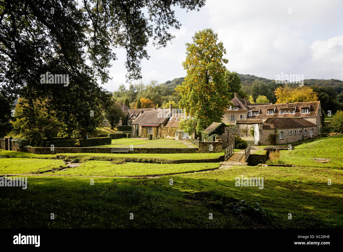 Moulin de la Tuilerie : country retreat & accueil du Duc et Duchesse de Windsor Banque D'Images