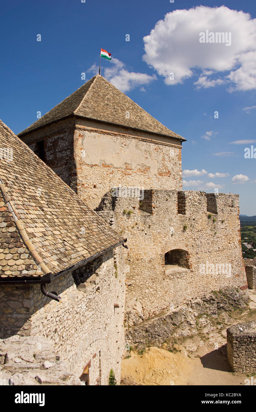 Tour de la magnifique vieille château Szeged en Hongrie Banque D'Images