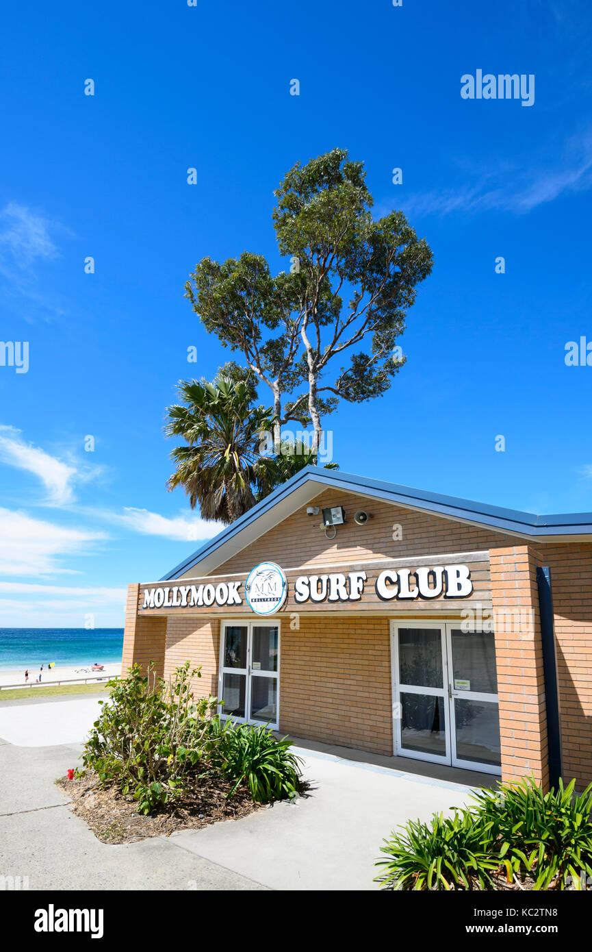 Bâtiment de Mollymook Surf Club, Côte Sud, New South Wales, NSW, Australie Banque D'Images