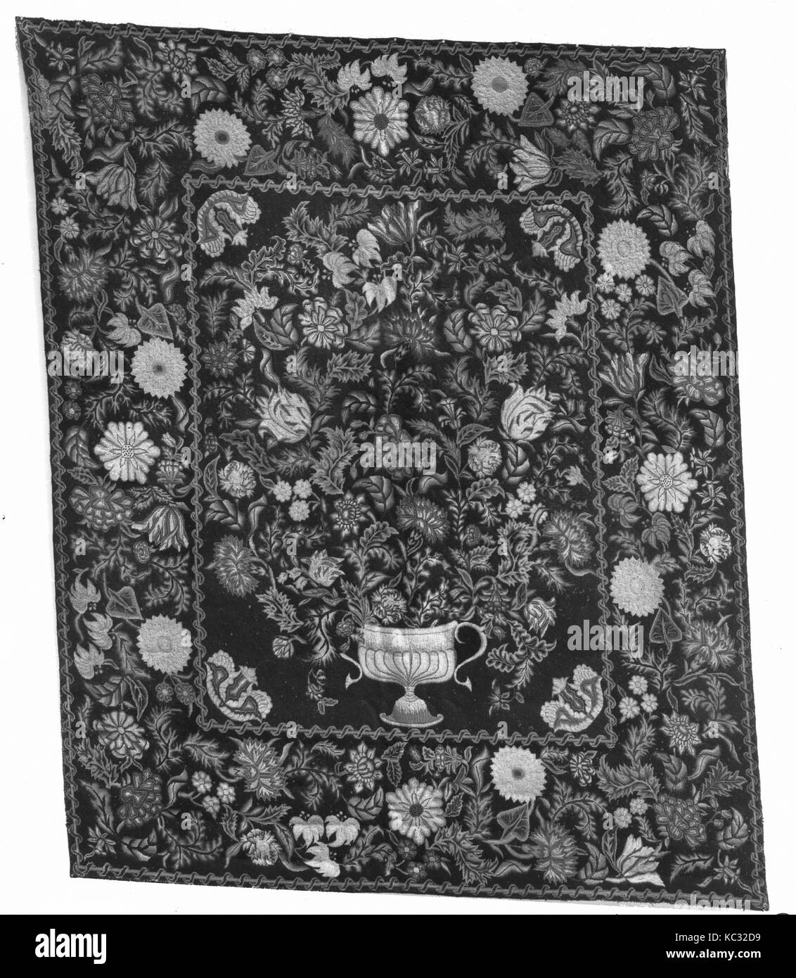 Les tapis ou la pendaison, ca. 1725, britannique, H. 129 x 102 cm, Textiles-Rugs W. Banque D'Images