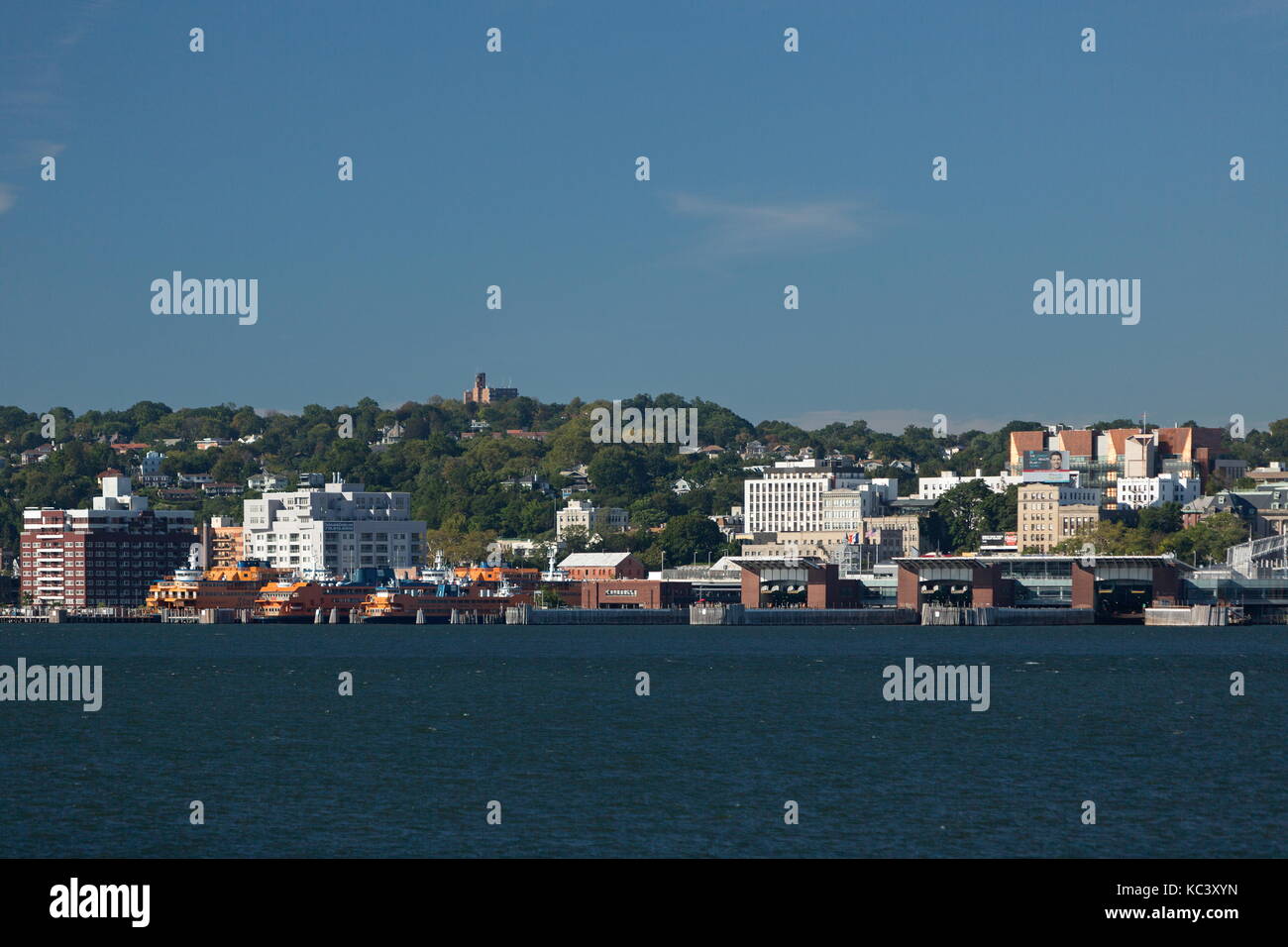 Staten Island à New York, New York le 23 septembre 2017. Banque D'Images
