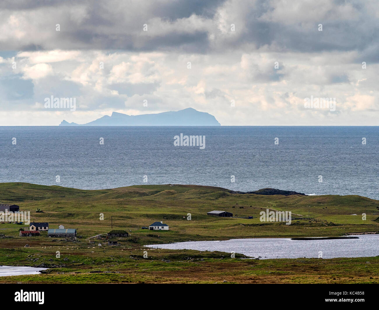 St Kilda de l'île de South Uist, Outer Hebrides, Western Isles of Scotland Banque D'Images
