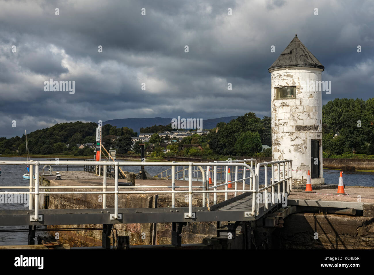 Corpach, canal Caledonian, Highlands, Écosse, Royaume-Uni Banque D'Images