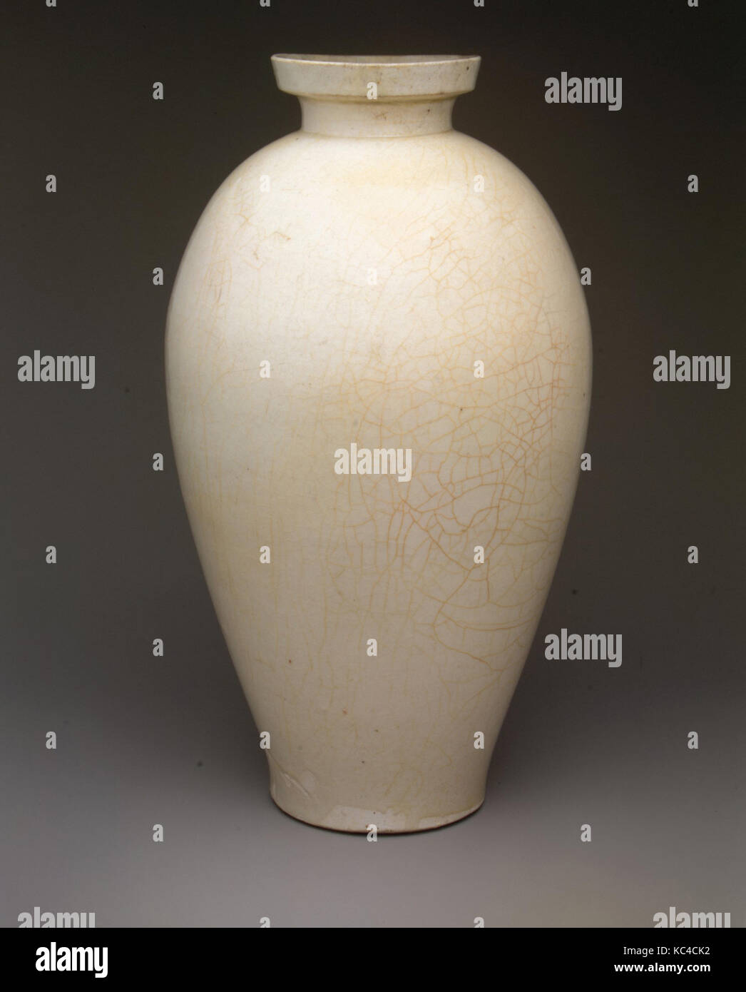 Vase, dynastie des Song du Nord (960-1127), 11ème 12ème siècle, la Chine, porcelaine avec céladon (Jingdezhen Qingbai ware), H. 15 Banque D'Images