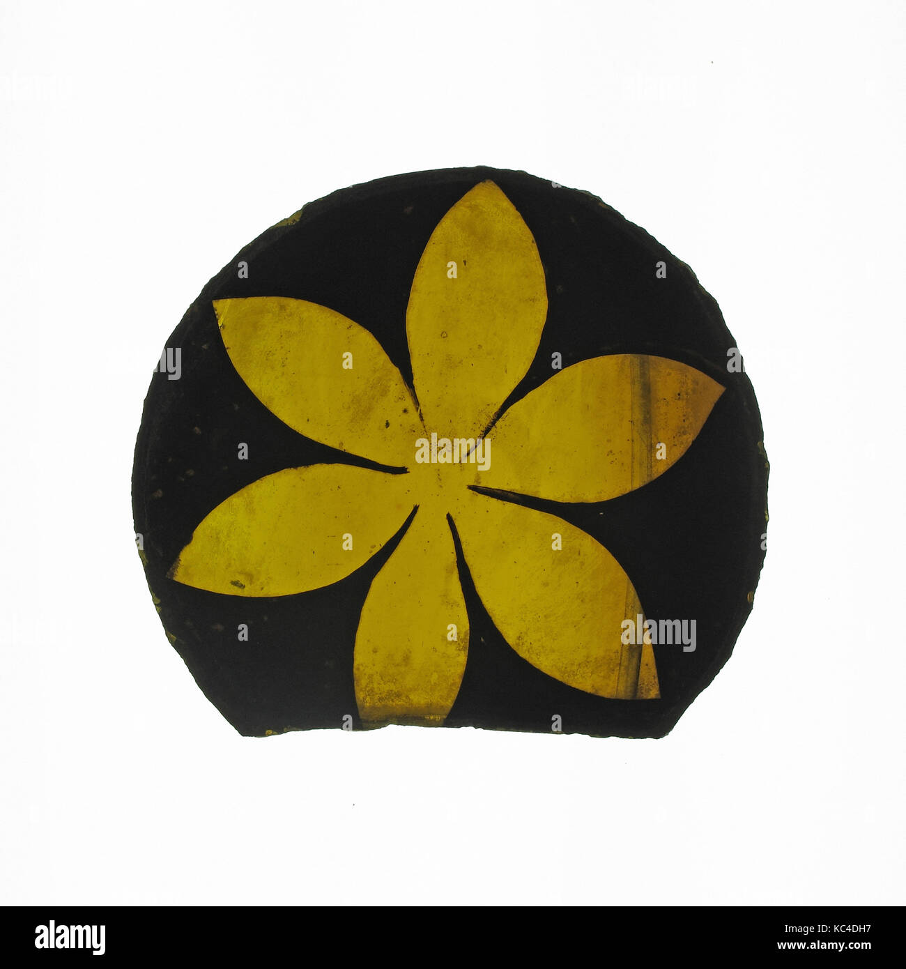 La grisaille de bord, ca. 1325, faite à Rouen, Normandie, France, Français, pot en verre-métal et peinture vitreux, 127 1/2 x 36 1/4 in. (32 Banque D'Images