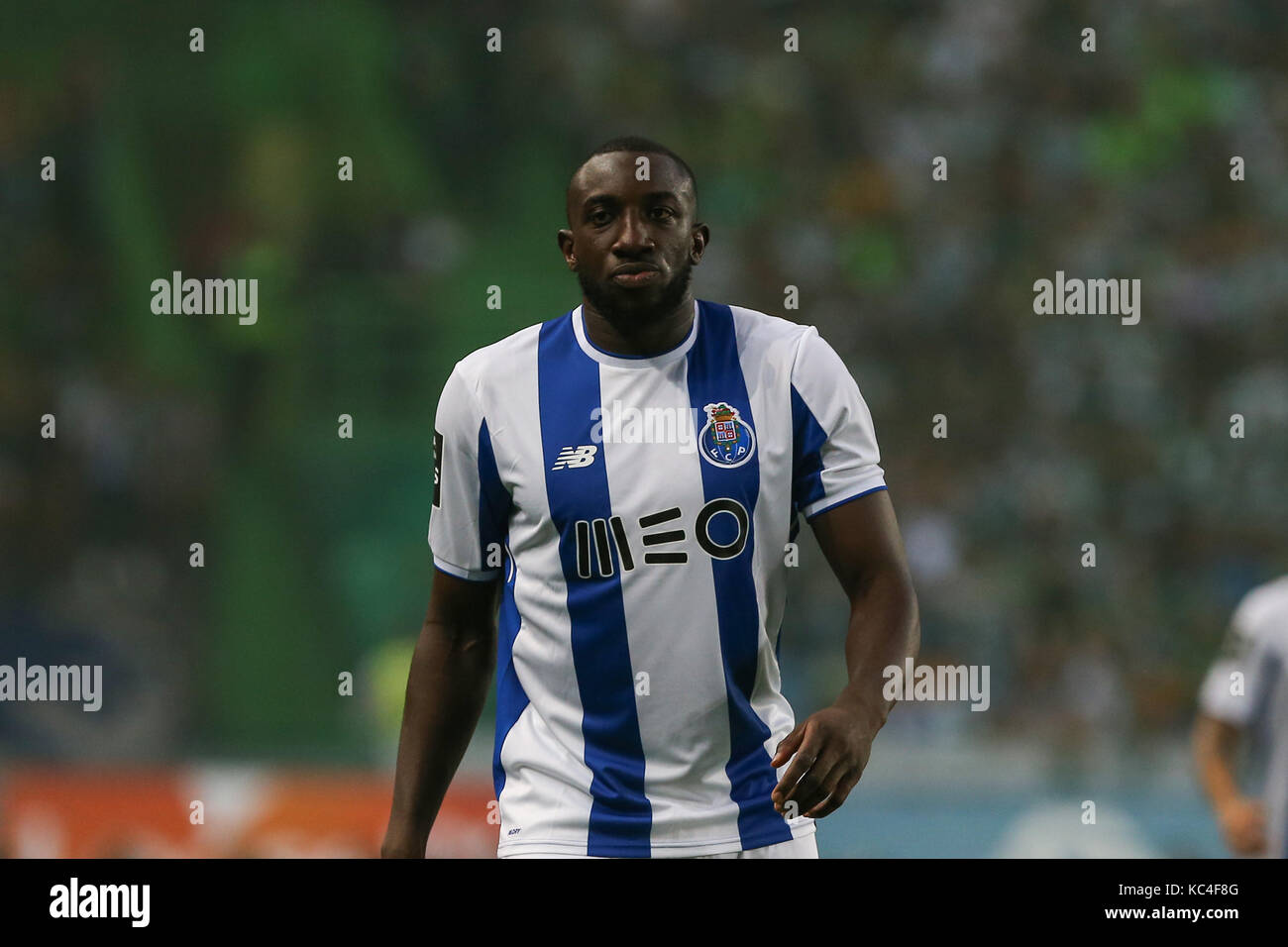 Lisbonne, Portugal. 06Th oct, 2017 fc. portoõs avant moussa marega du Mali au cours de Premier League 2017/18 correspondance entre sporting cp et le FC Porto, au stade Alvalade à Lisbonne le 1 octobre 2017. (Photo par Bruno barros / dpi) crédit : Bruno barros/Alamy live news Banque D'Images