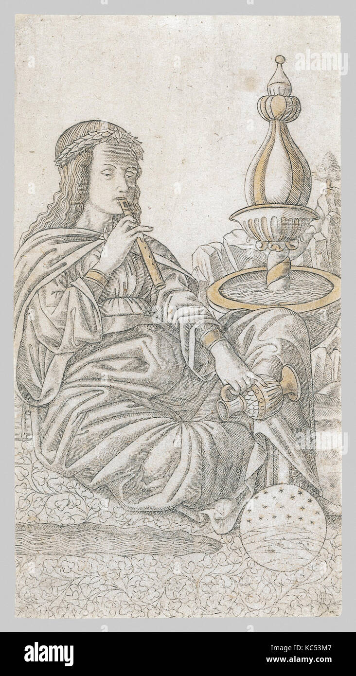 La poésie, anonyme, Italien, Ferrarese, xve siècle, ca. 1465-67 Banque D'Images