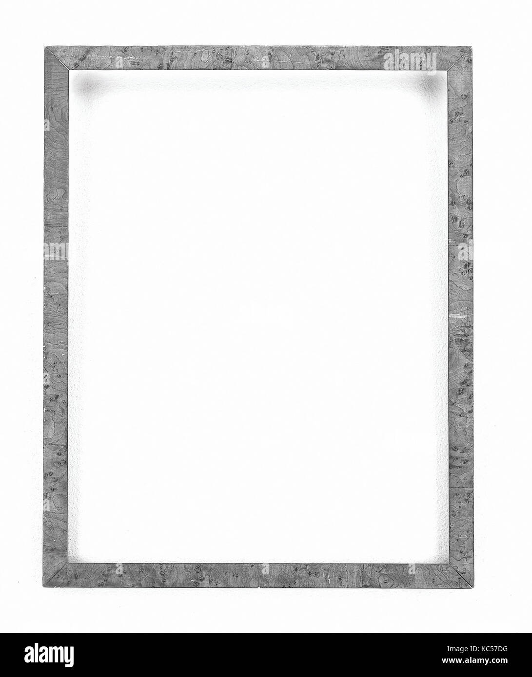 Châssis Biedermeier, 1830-40, l'allemand, Munich, en pin avec érable piqué contre-placage grain., 44,3 x 35,1, 40,2 x 41,6 x 32,5 31, Banque D'Images