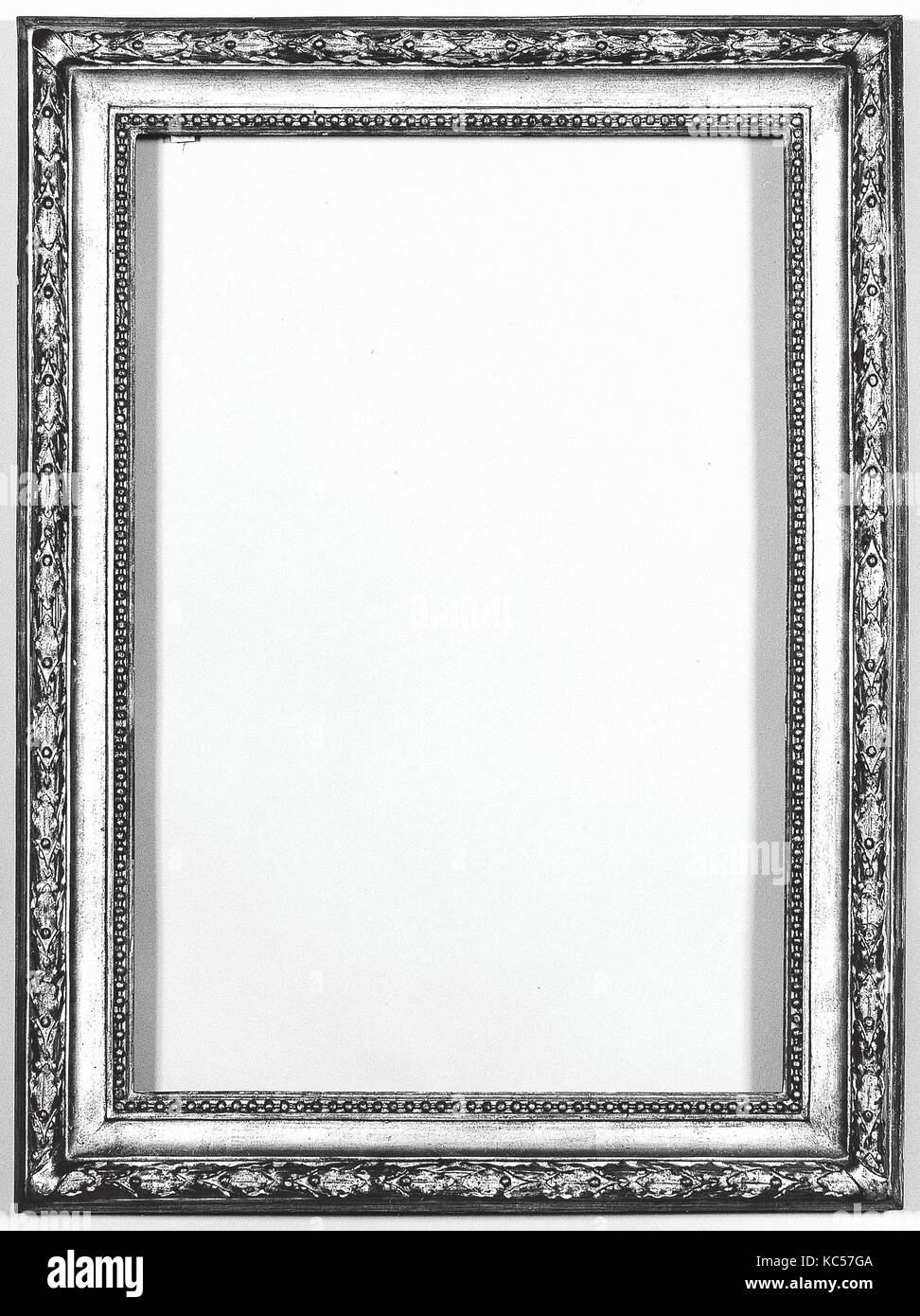 Cadre néoclassique, 1780-1800, l'italien, Rome, peuplier, 78,7 x 58,6, 62,5 x  42,5, 65,7 x 45,9 cm., cadres Photo Stock - Alamy