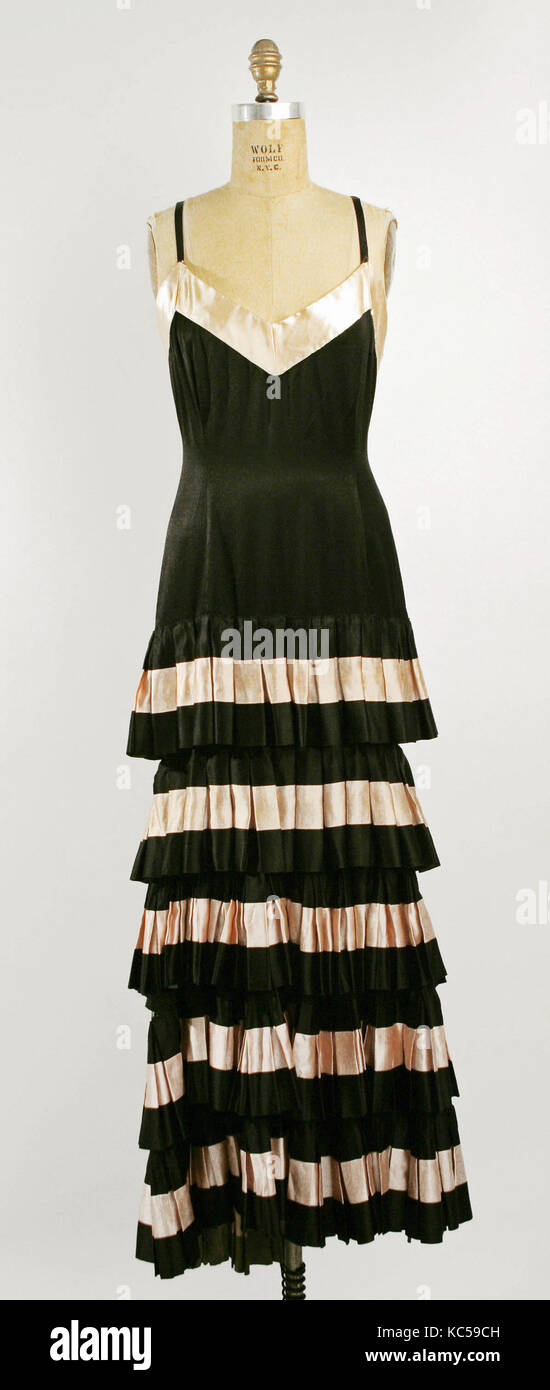 Patron De Couture VOGUE Années 1930 - Robe De Soirée Avec Traîne (R953)