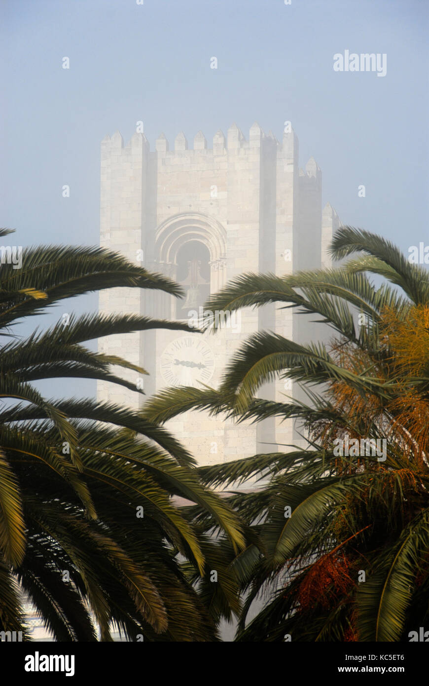 La MotherChurch de Lisbonne, Portugal Banque D'Images