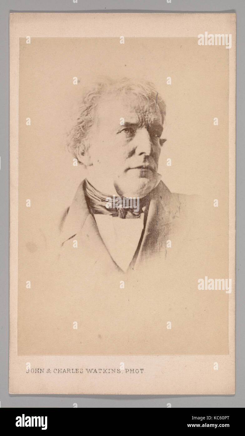 William Etty, années 1860, à l'albumine argentique, env. 10.2 x 6.3 cm (4 x 2 1/2 in.), Photographies Banque D'Images