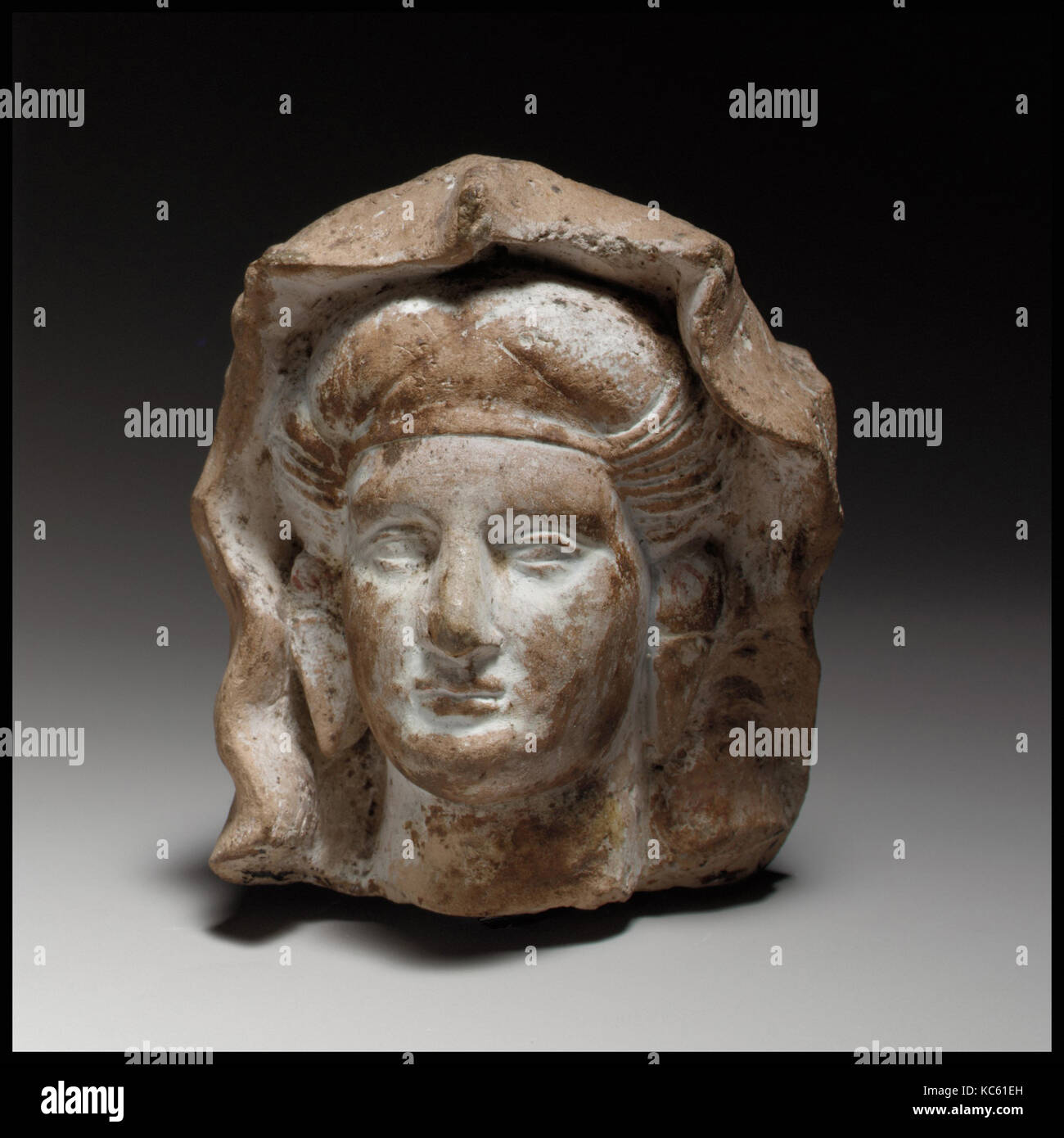 Femme chef, probablement d'une déesse, 4e siècle avant J.-C. Banque D'Images