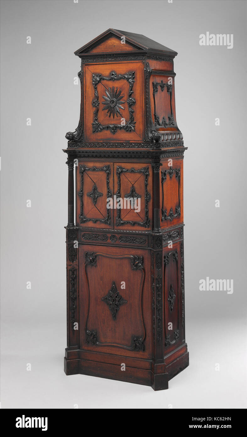 Cabinet des médailles, attribuées à William Vile (British, Somerset 1700/05 1767-Londres), attribuée à John Cobb (British, ca. 1715-17 Banque D'Images