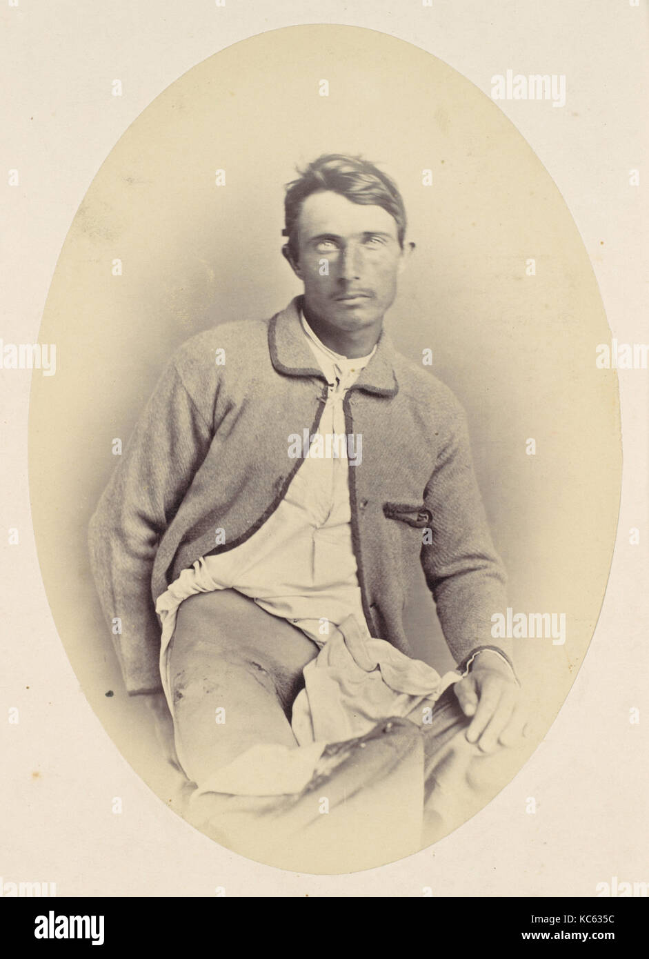 Robert Stevenson, 1865, à l'albumine argentique de négatif sur verre, photographies, Reed Brockway Bontecou (American, 1824-1907 Banque D'Images