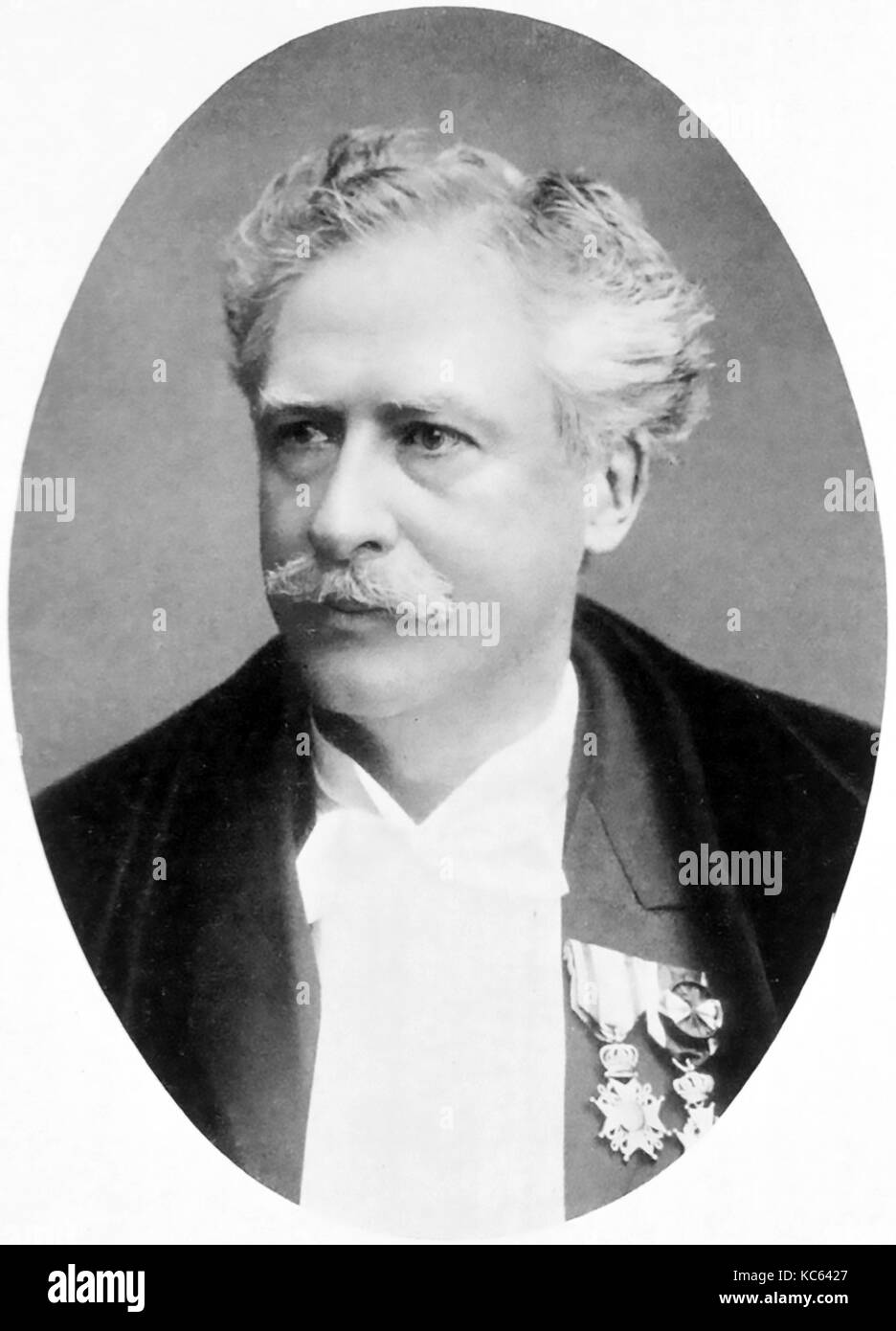 Herman SNELLEN (1834-1908) opthamologue néerlandais Banque D'Images