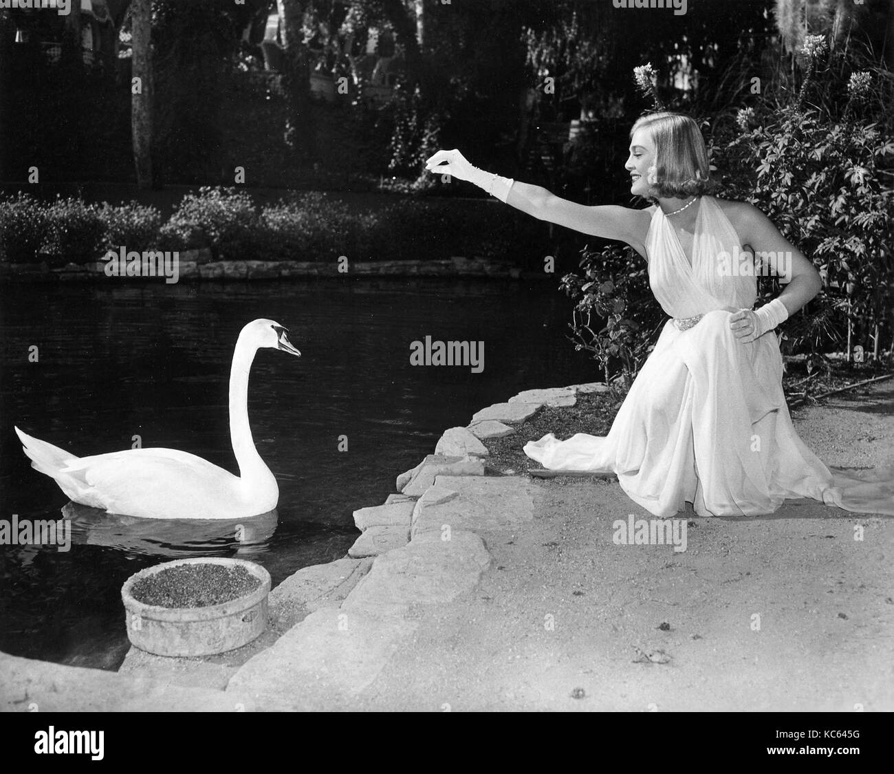 Payé EN ENTIER 1950 Paramount Photos film avec Lizabeth Scott Banque D'Images