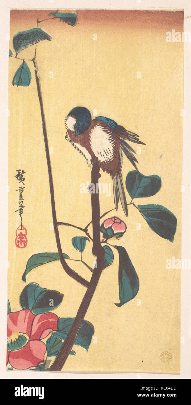 Estampes japonaises oiseaux Banque de photographies et d’images à haute ...
