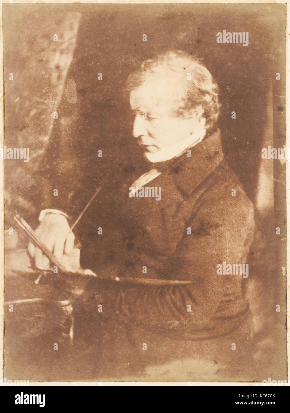 William Etty, R.A., 1843-47, sur papier salé imprimer à partir de négatifs papier, photographies, David Octavius Hill (British, Perth, Ecosse Banque D'Images