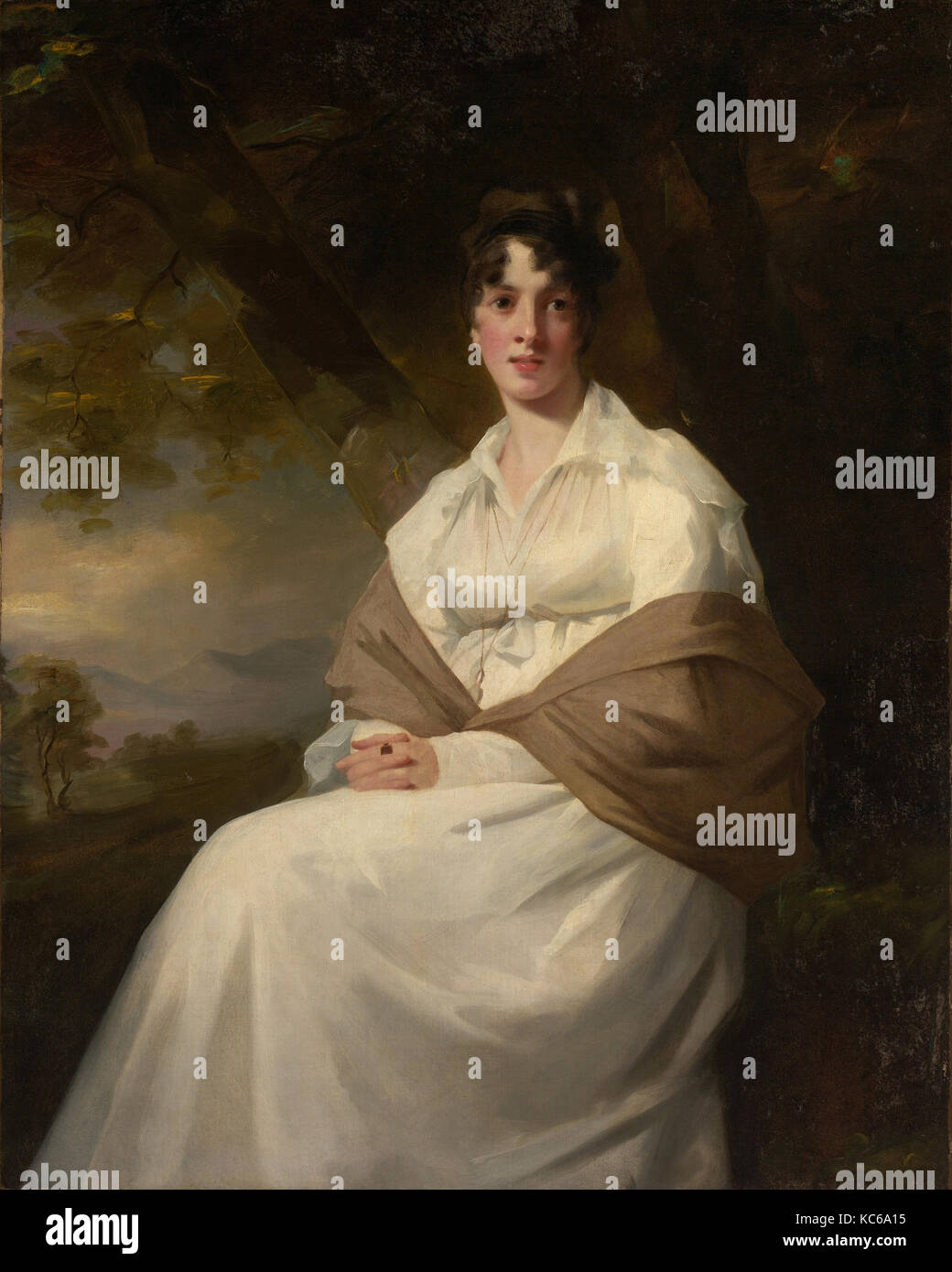 Lady Maitland (Catherine Connor, est mort en 1865), Sir Henry Raeburn Banque D'Images