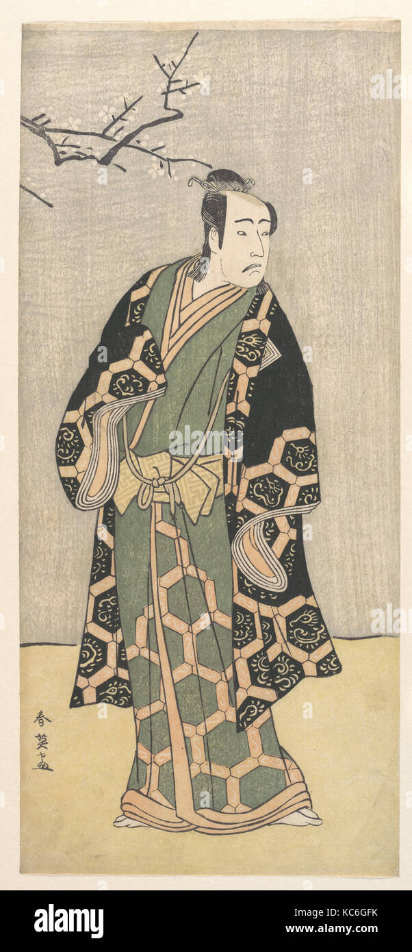 Un acteur non identifiés, Katsukawa Shun'ei, 1762-1819 Banque D'Images