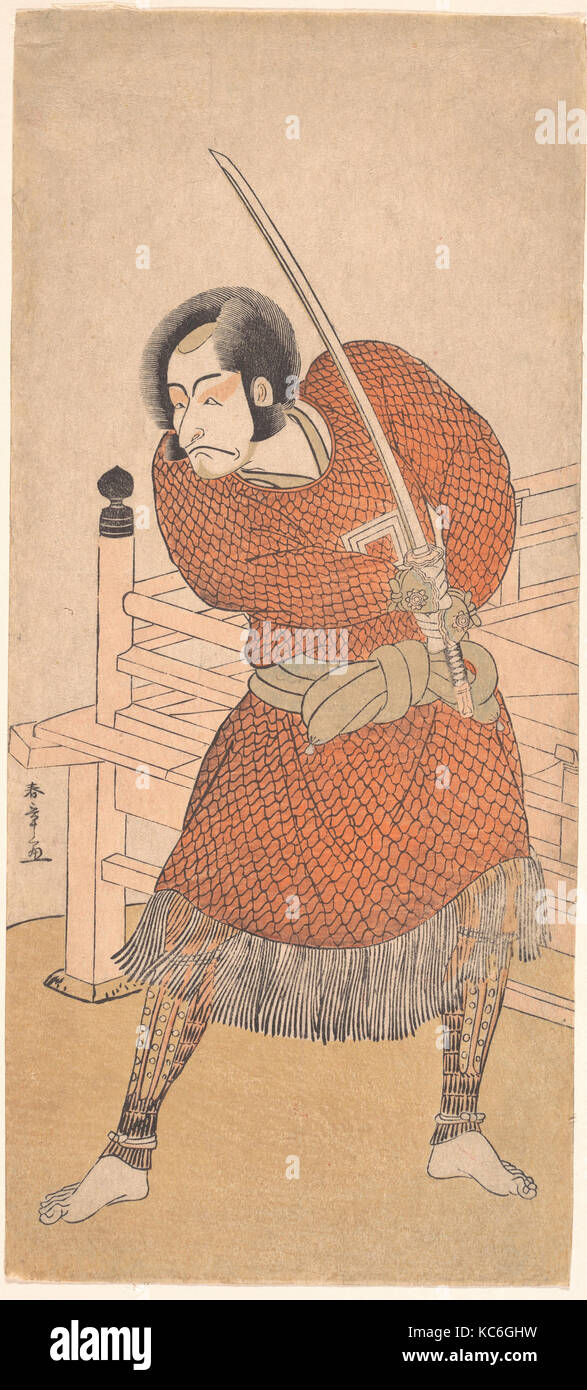 Danjuro V, dans la chaîne-mail, Katsukawa Shunshō, 1786 Banque D'Images