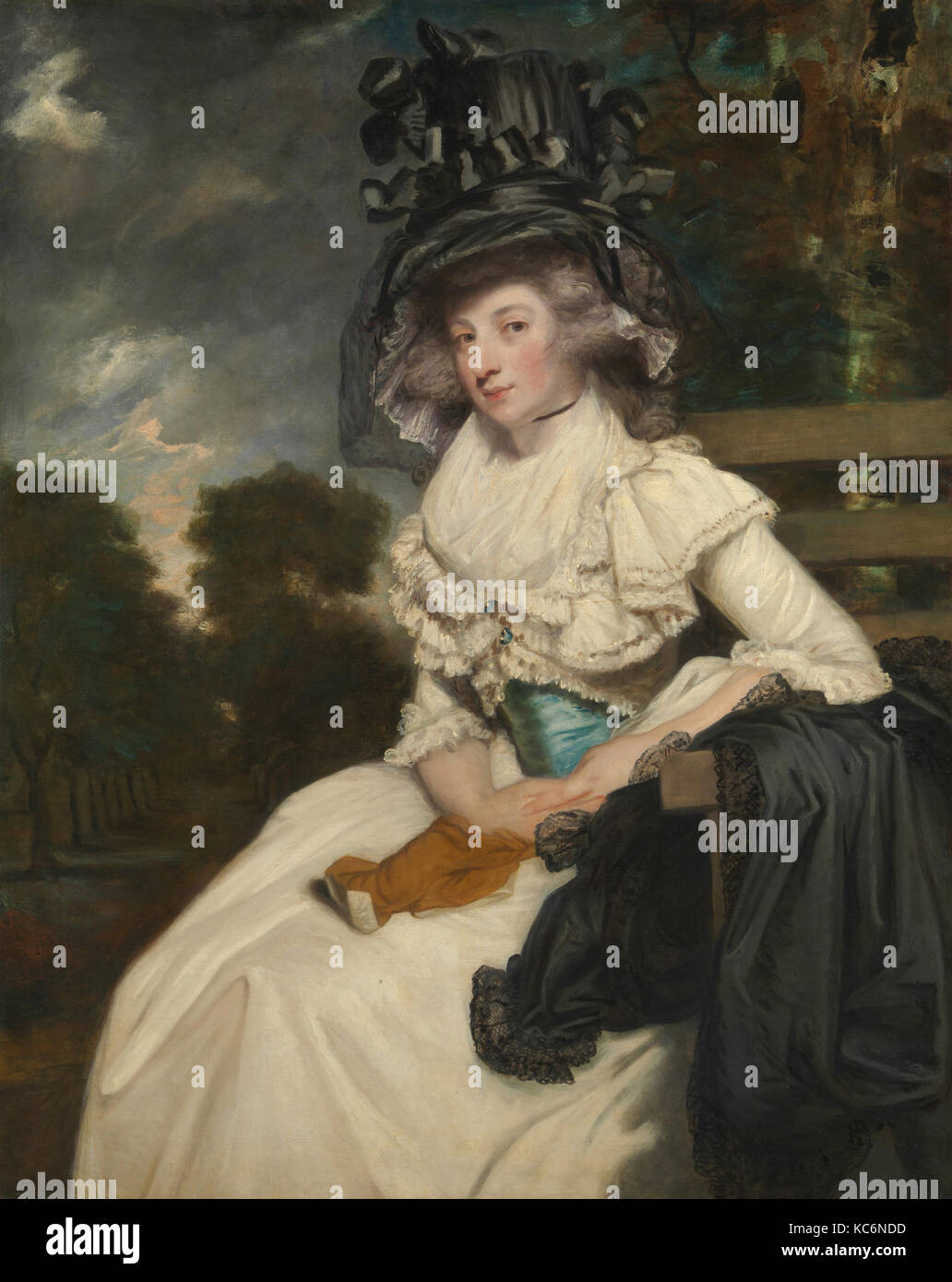 Mme Lewis Thomas Watson (Mary Elizabeth Milles, 1767-1818), Sir Joshua Reynolds, 1789 Banque D'Images