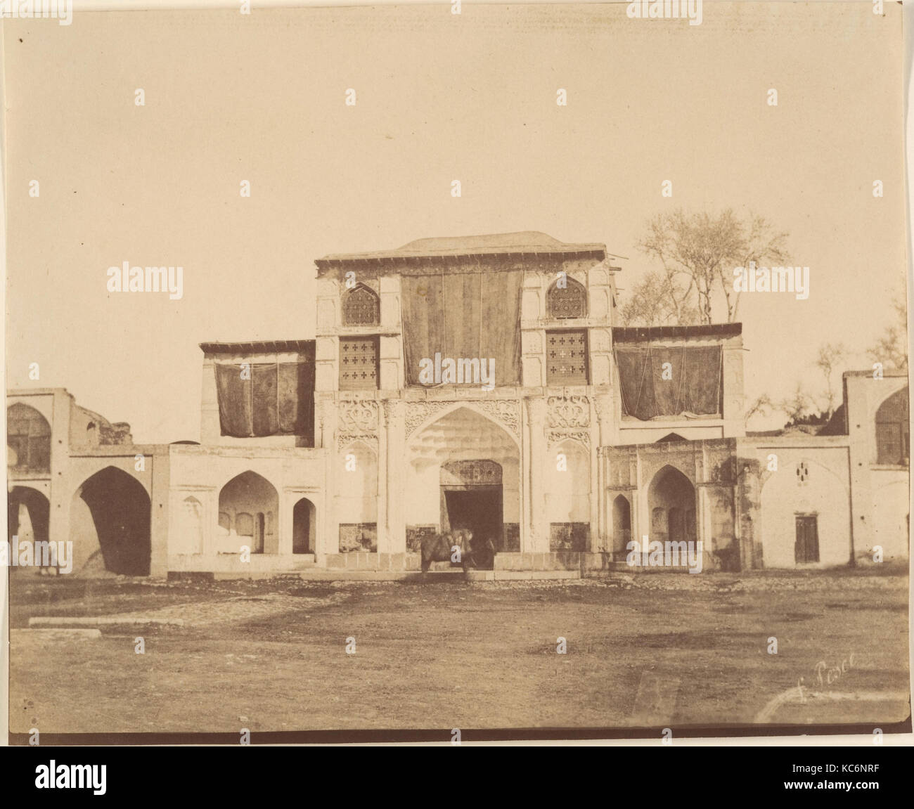 La Sublime Porte, Téhéran, Iran, Luigi Pesce, 1840-1960 Banque D'Images