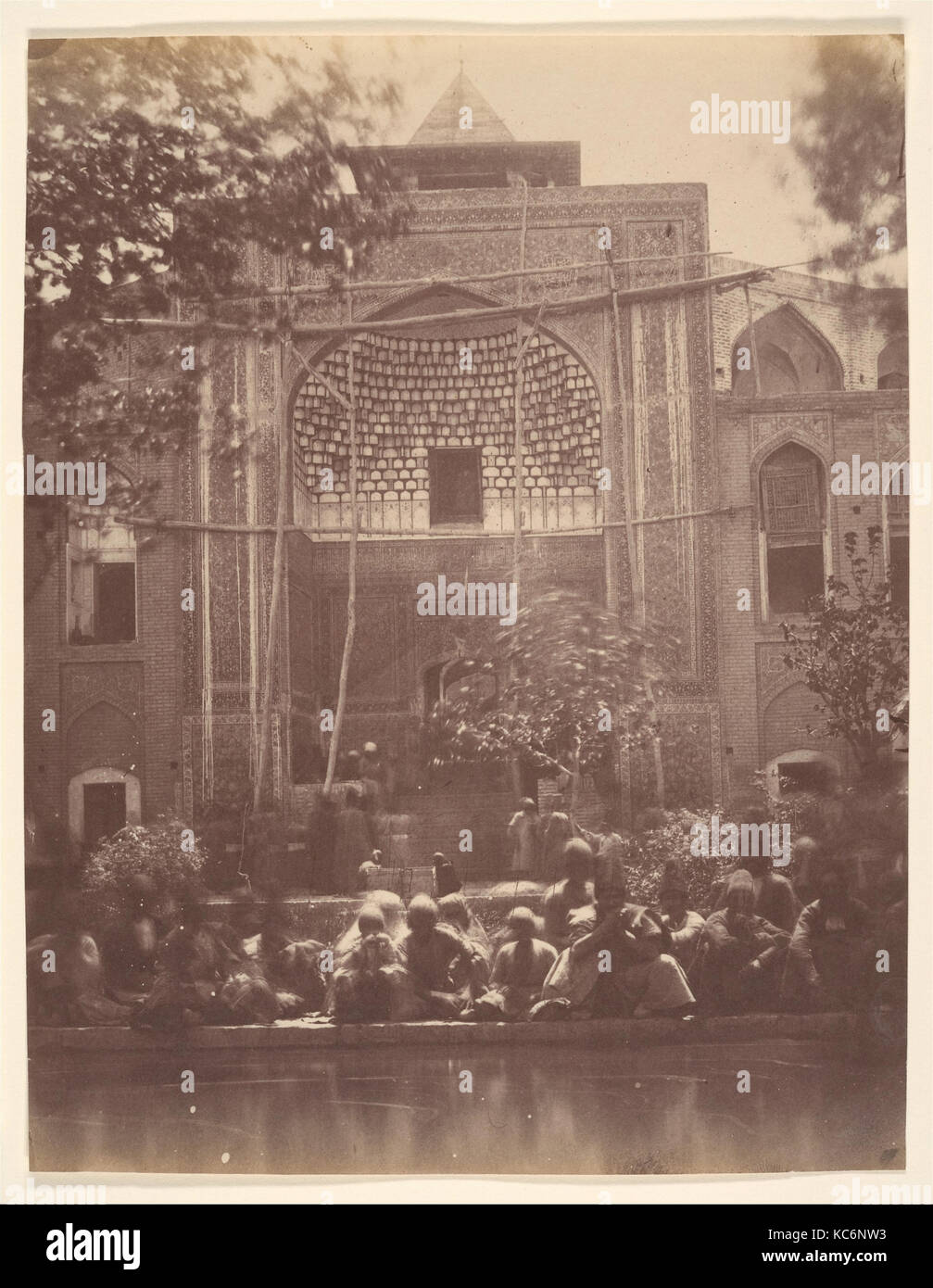 Mosquée de Koum, éventuellement par Luigi Pesce, 1840-1960 Banque D'Images