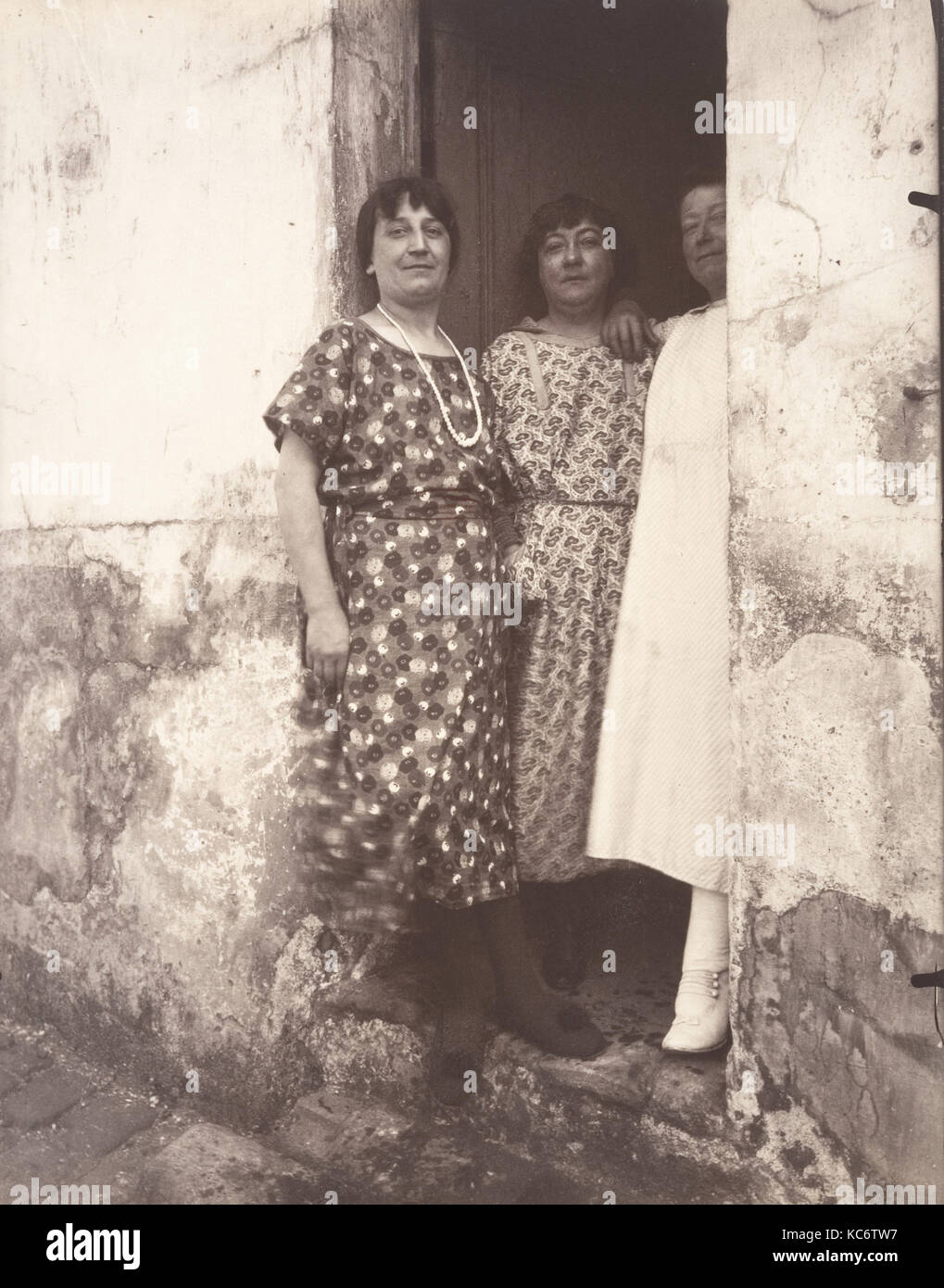 Rue Asselin, 1924-25, à l'albumine argentique mat de négatif sur verre, 22,9 x 17,6cm (9 x 6 in.) 15-16, photographies, d'Eugène Atget Banque D'Images
