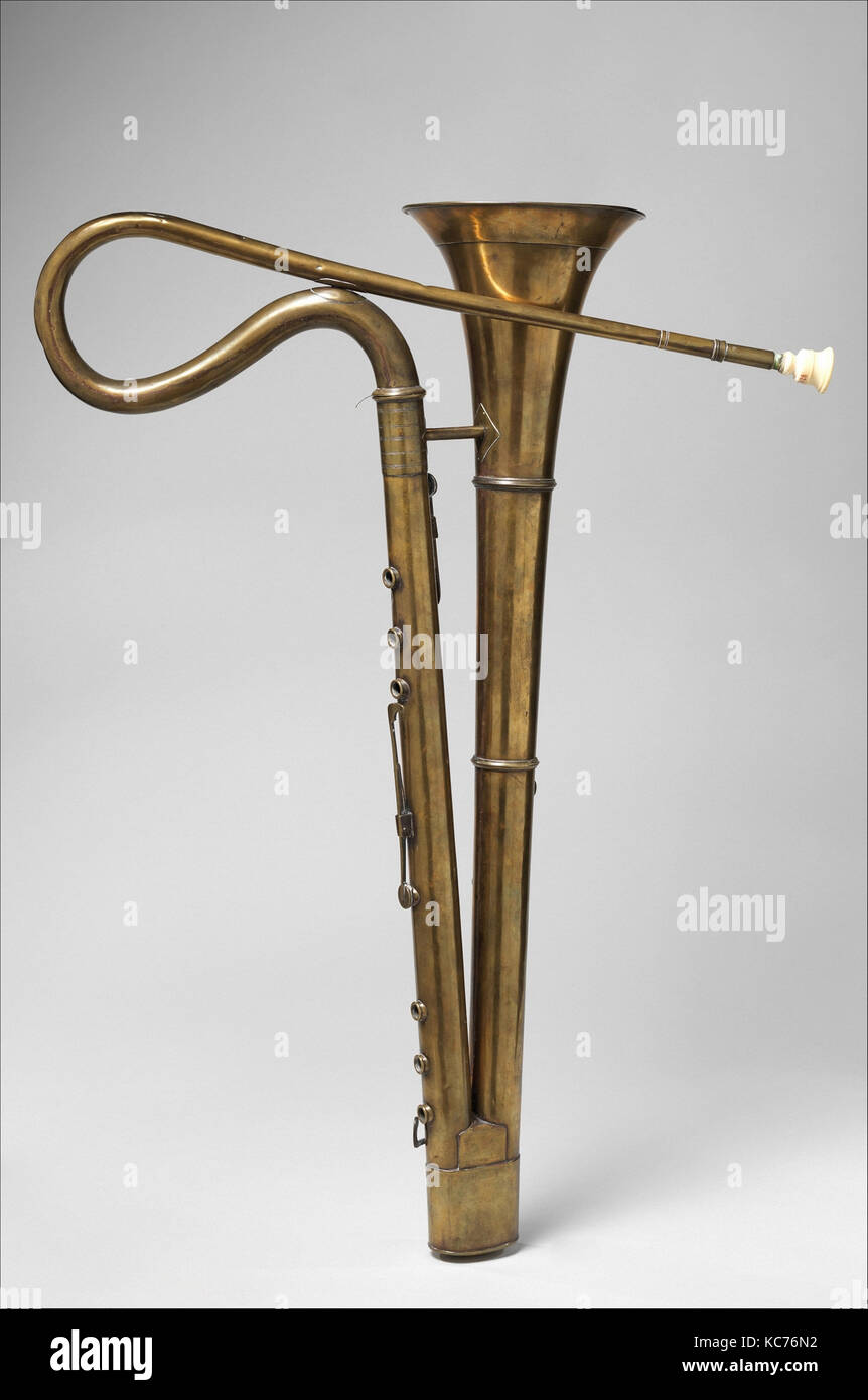 French Horn basse en si bémol, Frederick Rythme, ca. 1835 Photo Stock -  Alamy