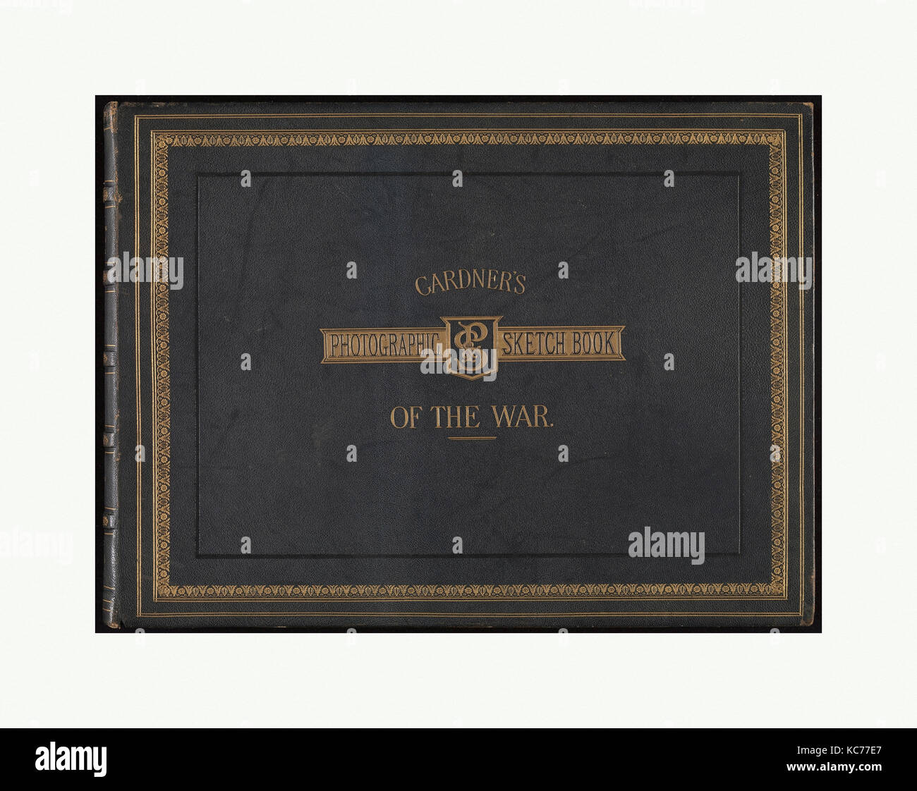Gardner's Sketchbook photographiques de la guerre, Volume 1, Alexander Gardner, 1863 Banque D'Images