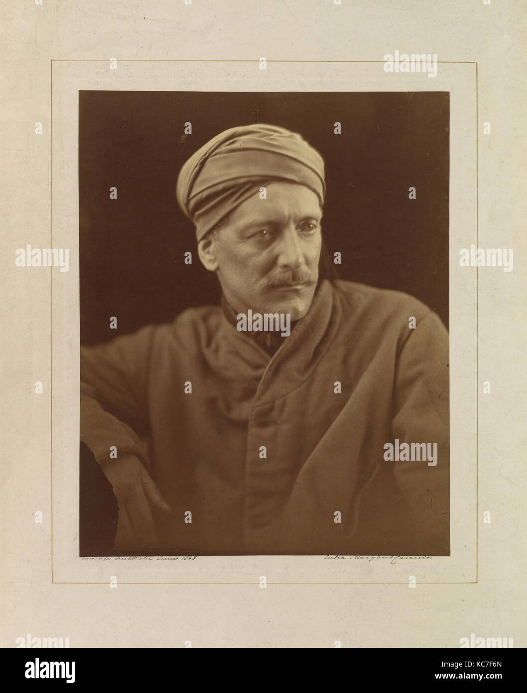 William Gifford Palgrave, Julia Margaret Cameron, 1868 Banque D'Images